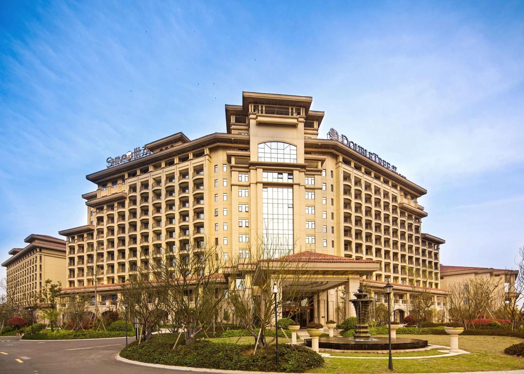 Hotel Doubletree By Hilton Ningbo - Chunxiao Exterior foto